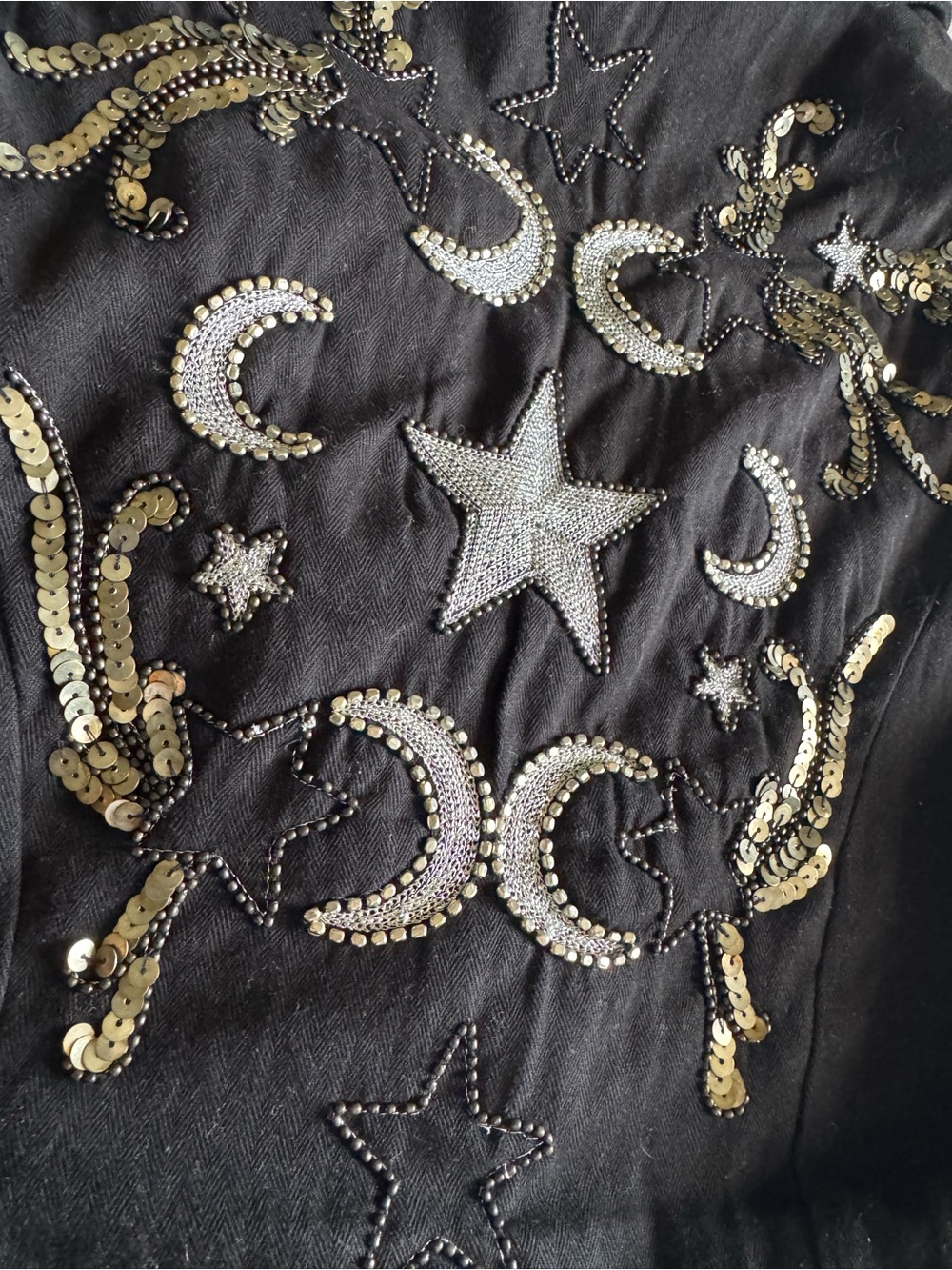 Free People Billy Tux Sequins Vest - Picture 6 of 7